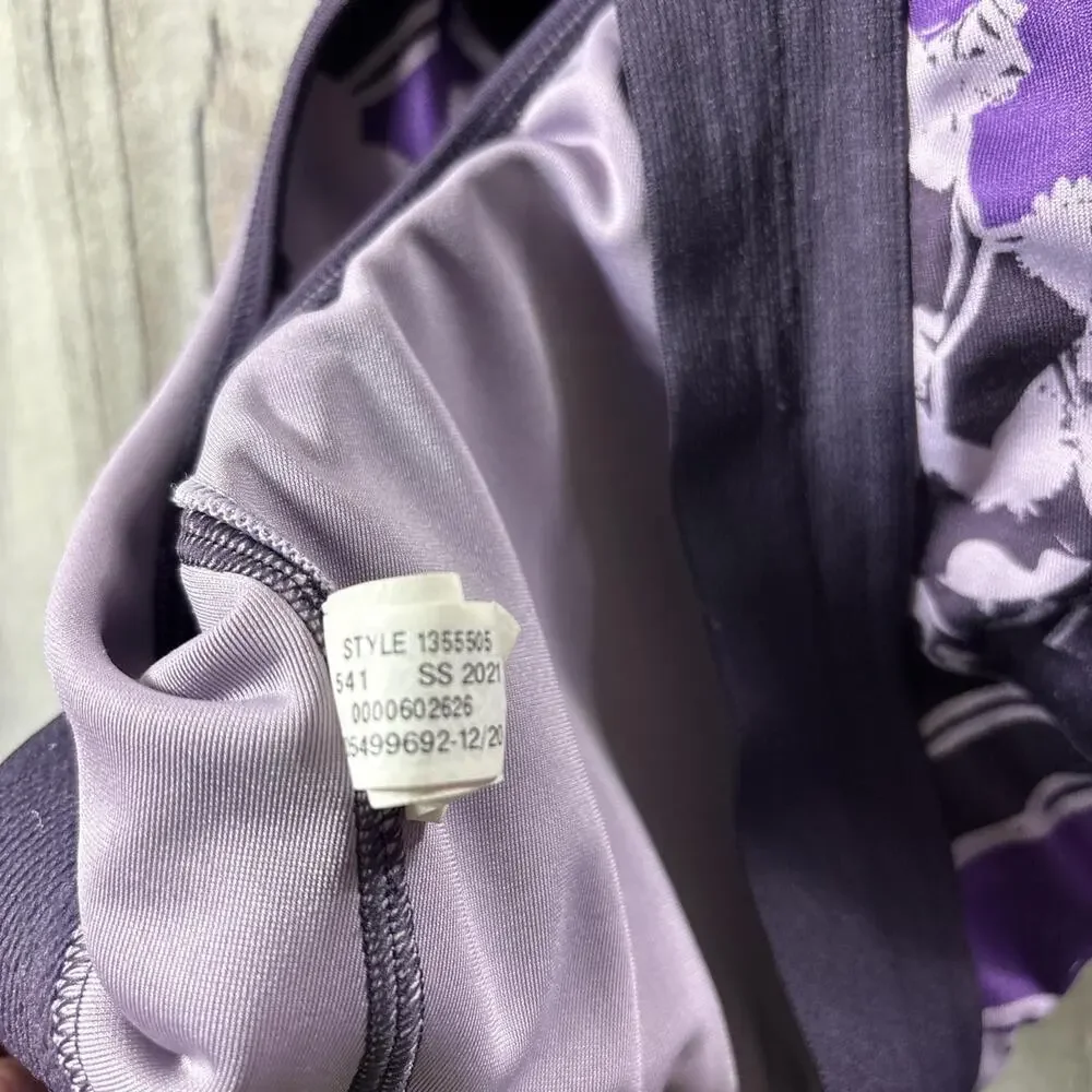 Under Armor Purple Sports Bra Size XL Camo Print - Picture 5 of 6